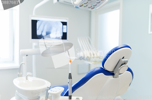 Image of interior of new modern dental clinic office