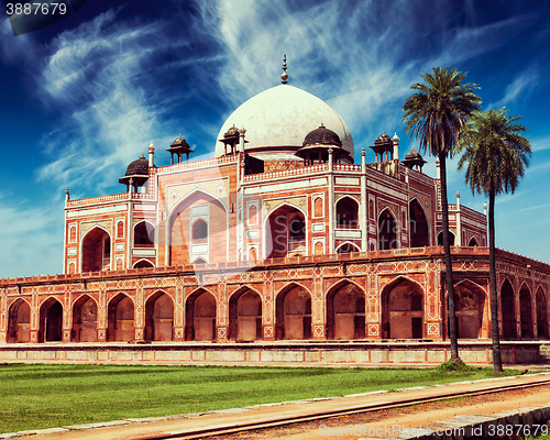 Image of Humayun\'s Tomb. Delhi, India