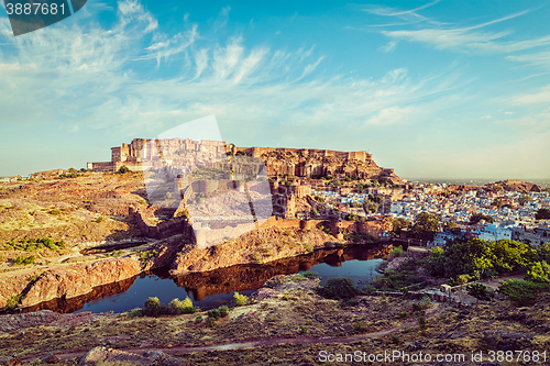 Image of Mehrangarh Fort, Jodhpur, Rajasthan, India