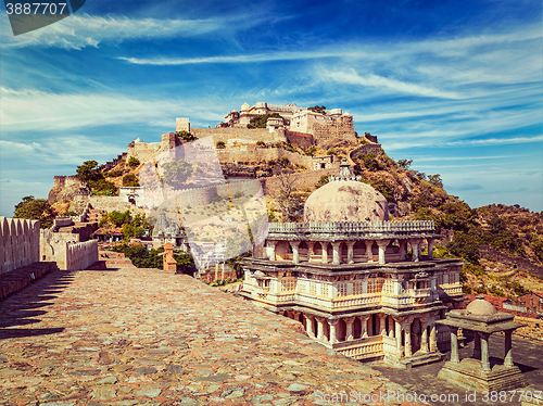 Image of Kumbhalgarh fort, India