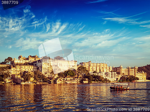 Image of City Palace. Udaipur, Rajasthan, India