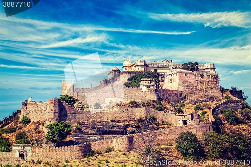 Image of Kumbhalgarh fort, India