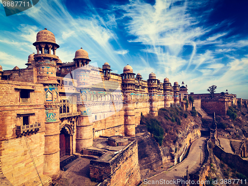 Image of Gwalior fort, India