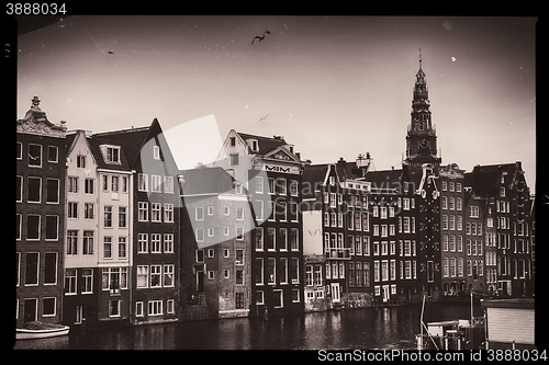 Image of Amsterdam, the Netherlands, vintage photo