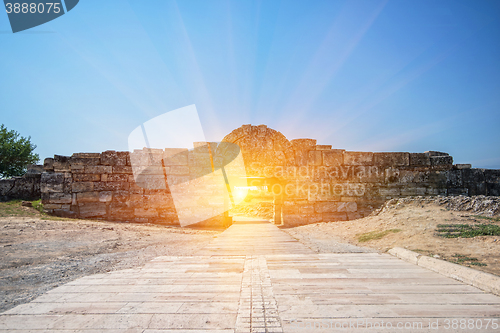 Image of photo of ancient city Hierapolis