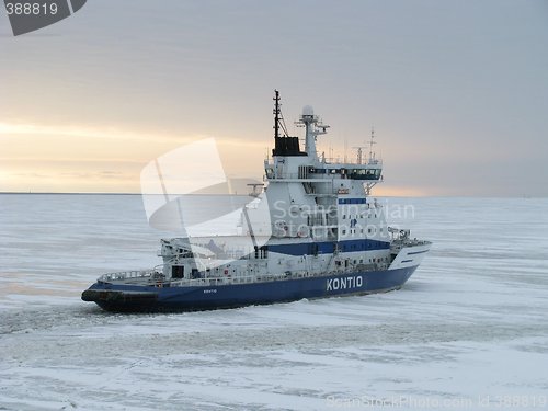 Image of Icebreaker Kontio 11.04.2008