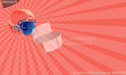 Image of Business card American Football Helmet WPA