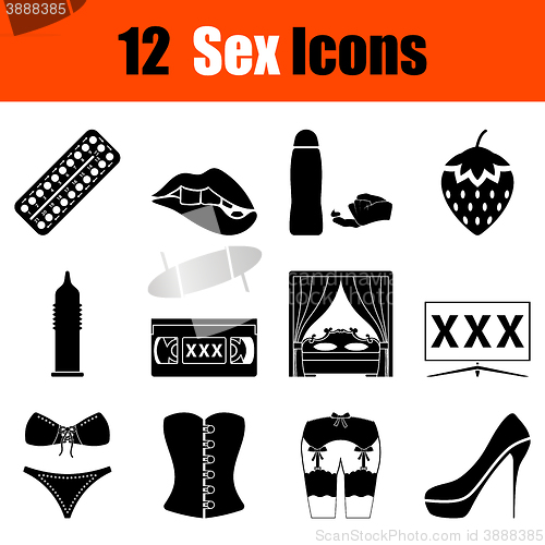 Image of Set of sex icons