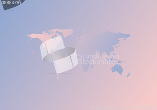 Image of Trendy color of the 2016 year. Rose quartz and serenity