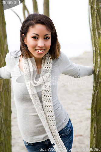 Image of Beautiful african american woman