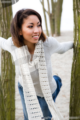 Image of Beautiful african american woman