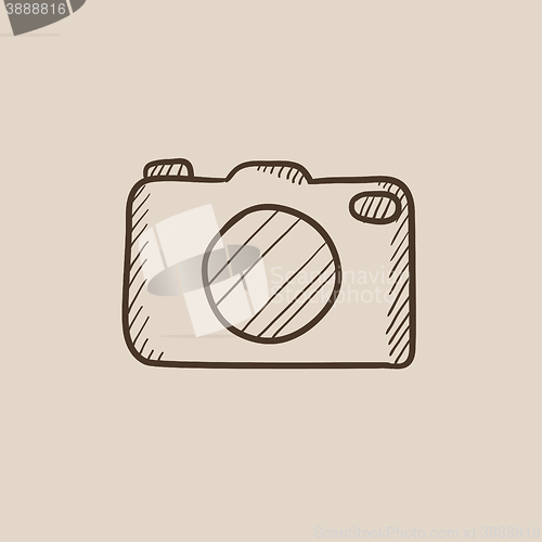 Image of Camera sketch icon.