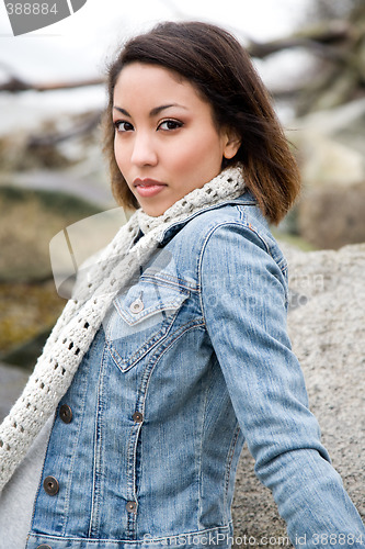Image of Beautiful african american woman