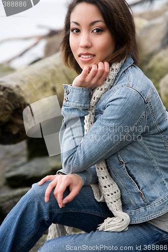 Image of Beautiful african american woman