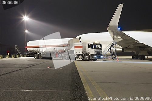 Image of Plane fuel service