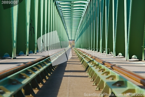 Image of Railroad Bridge Point of View