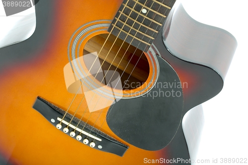 Image of Acoustic Guitar Detail