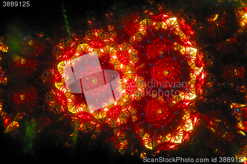 Image of color kaleidoscope texture