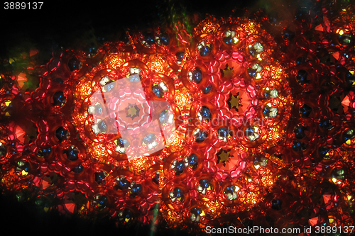 Image of color kaleidoscope texture