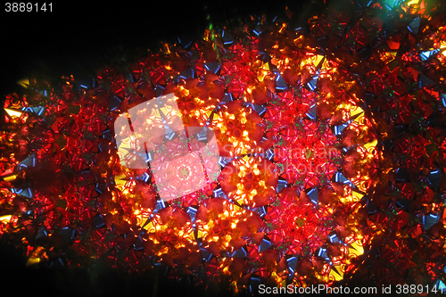 Image of color kaleidoscope texture