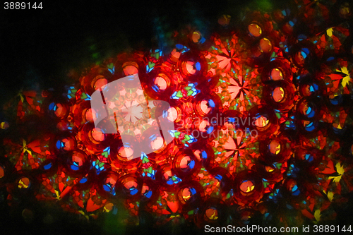 Image of color kaleidoscope texture