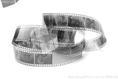 Image of old photographic film