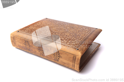 Image of cover of old book isolated