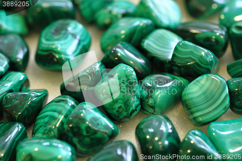 Image of malachite mineral texture