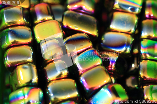 Image of color rainbow hematite mineral texture