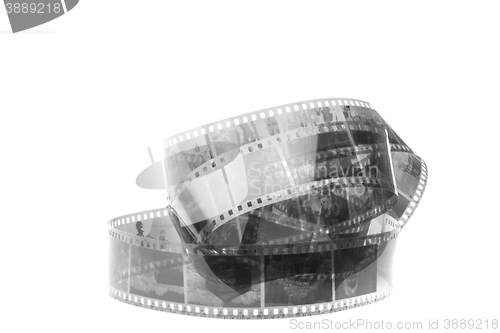 Image of old photographic film