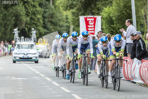 Image of Team Orica-GreenEdge - Team Time Trial 2015