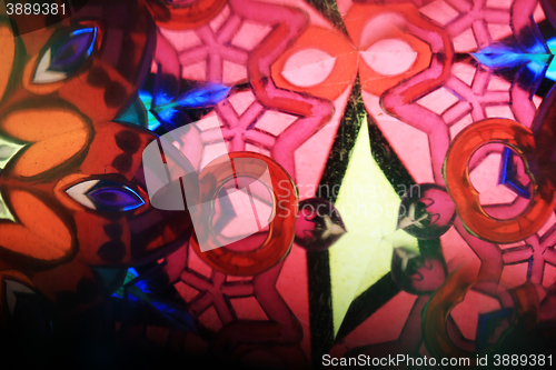 Image of color kaleidoscope texture