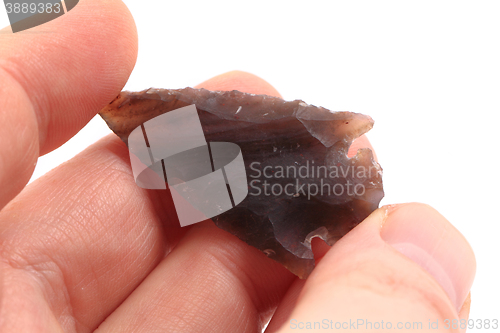 Image of prehistory arrow isolated