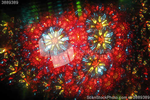 Image of color kaleidoscope texture