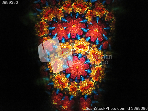 Image of color kaleidoscope texture