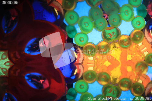 Image of color kaleidoscope texture