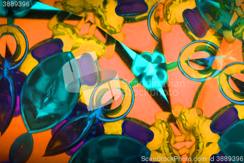 Image of color kaleidoscope texture