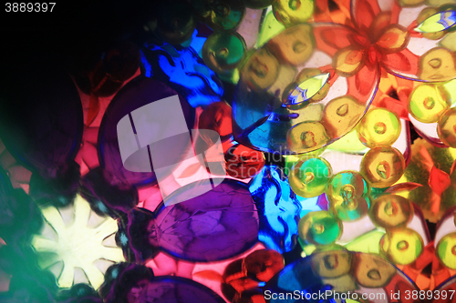 Image of color kaleidoscope texture