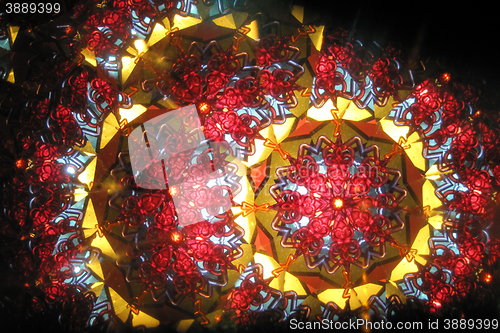 Image of color kaleidoscope texture