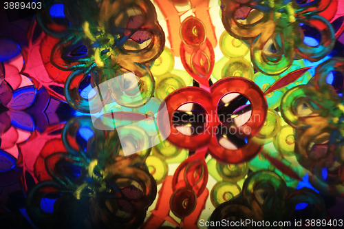 Image of color kaleidoscope texture