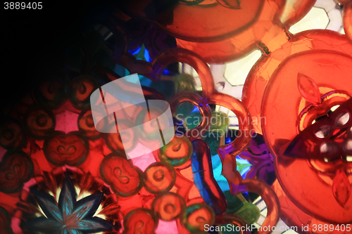 Image of color kaleidoscope texture