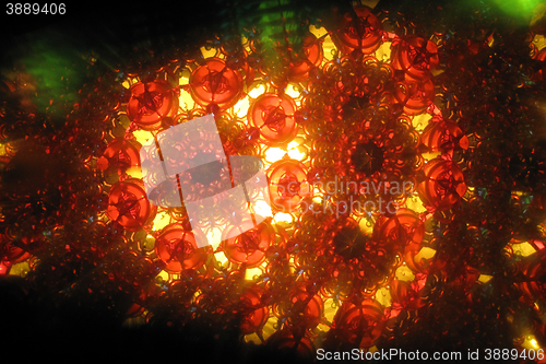 Image of color kaleidoscope texture