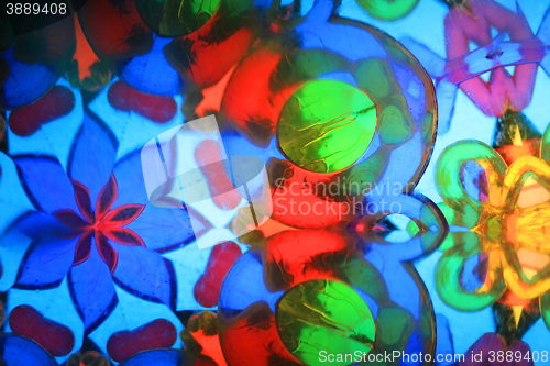 Image of color kaleidoscope texture