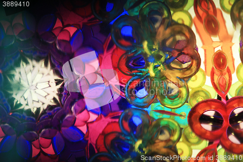 Image of color kaleidoscope texture