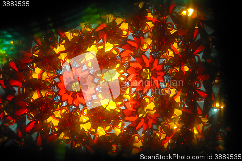 Image of color kaleidoscope texture