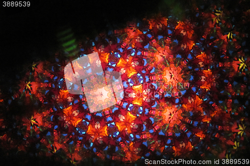 Image of color kaleidoscope texture