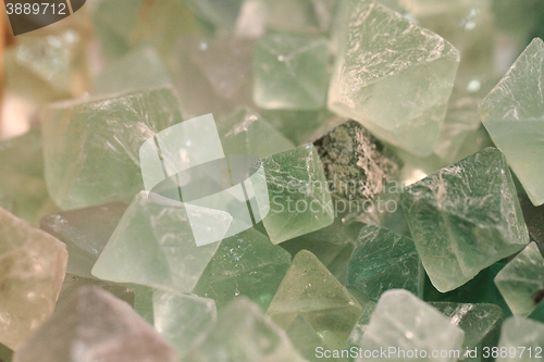 Image of fluorite green crystal background