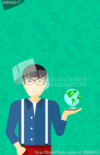 Image of International technology communication.