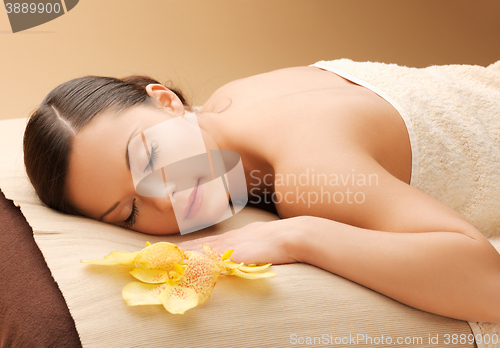 Image of woman in spa salon