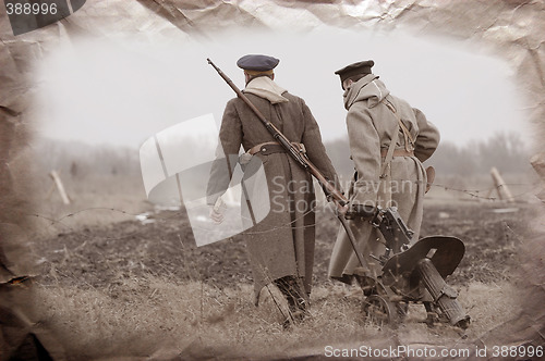 Image of Soldier 1918. Civil War